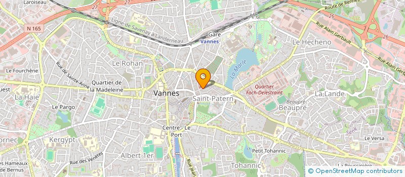 localisation de l'entreprise AZUKA à VANNES