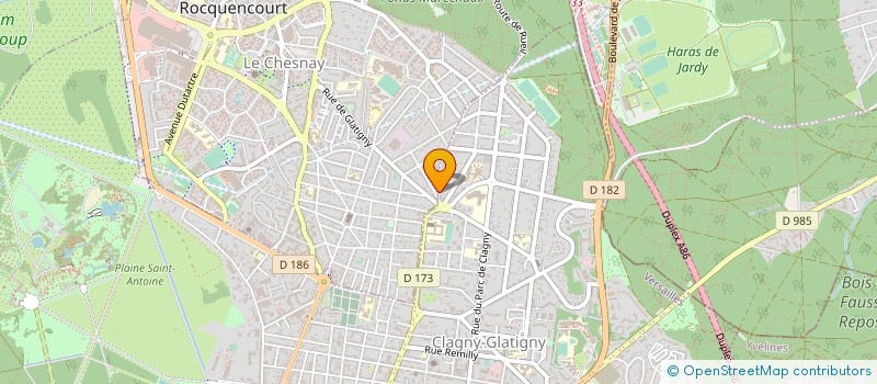 localisation de l'entreprise AZUKI AND CO  LE CHESNAY-ROCQUENCOURT