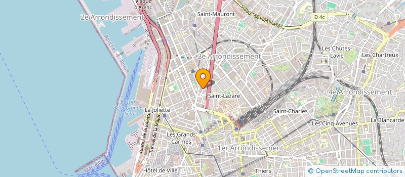 localisation de l'entreprise AZUL à MARSEILLE