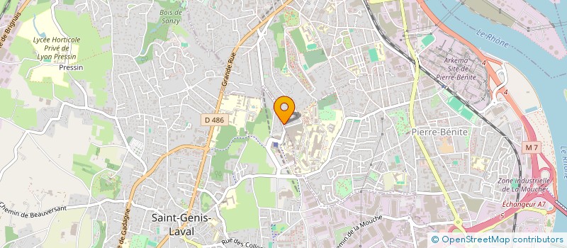 localisation de l'entreprise AZULAI PATISSERIE JEANNOT à OULLINS-PIERRE-BENITE