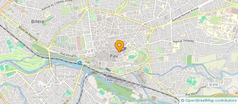 localisation de l'entreprise AZULIKE à PAU