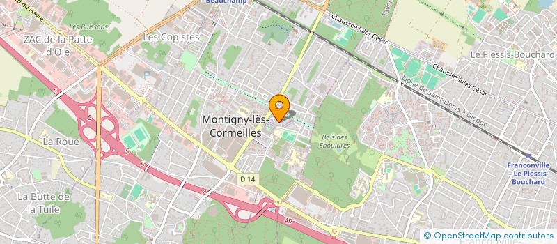 localisation de l'entreprise AZULUS IMMO  MONTIGNY-LES-CORMEILLES