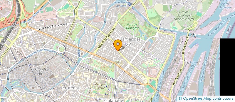 localisation de l'entreprise AZUR  STRASBOURG