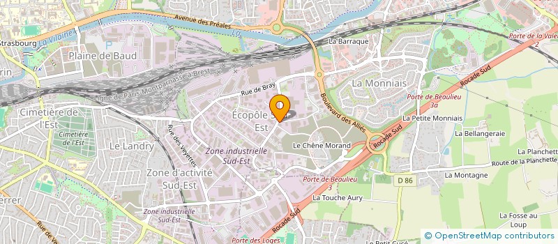 localisation de l'entreprise AZUR à CESSON-SEVIGNE