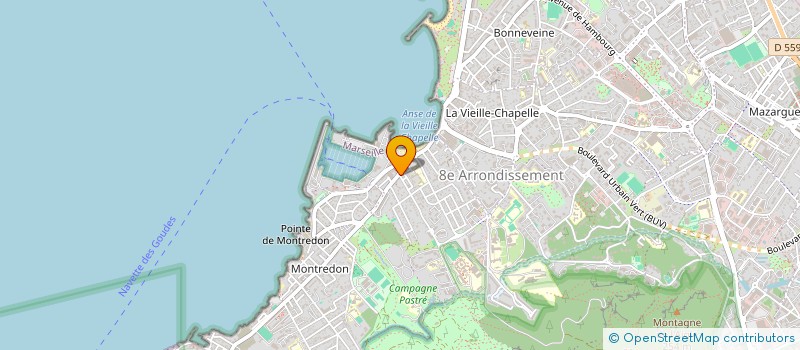 localisation de l'entreprise AZUR à MARSEILLE