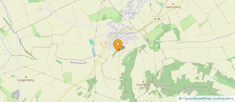 localisation de l'entreprise AZUR  HOHENGFT