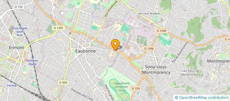 localisation de l'entreprise AZUR 95 à EAUBONNE