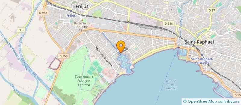 localisation de l'entreprise AZUR AGENCEMENT  BAGNOLS-EN-FORET