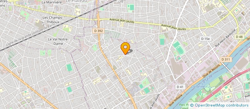 localisation de l'entreprise AZUR AMBULANCE 95  BEZONS