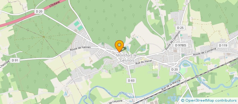 localisation de l'entreprise AZUR AMBULANCES  BONNETABLE