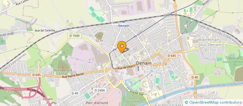 localisation de l'entreprise AZUR AMELIORATION DEPANNAGE  DENAIN