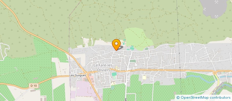 localisation de l'entreprise AZUR ATTITUDE  LA FARE-LES-OLIVIERS