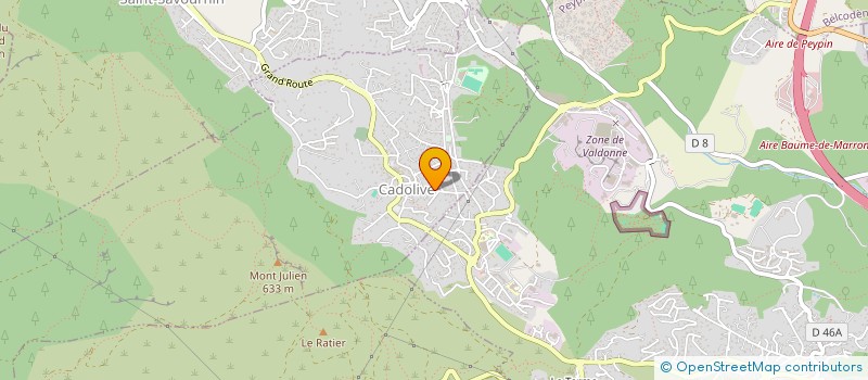 localisation de l'entreprise AZUR BASSIERE CONVOYAGES SERVICES  EYRAGUES