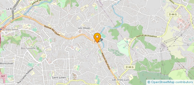 localisation de l'entreprise AZUR BAT RENOV  MARSEILLE