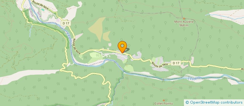 localisation de l'entreprise AZUR BIKE DECOUVERTE  ROQUESTERON