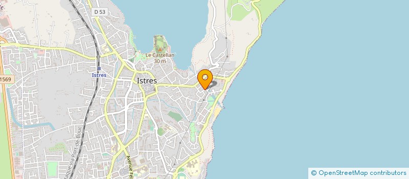 localisation de l'entreprise AZUR BIOTOPES à ISTRES
