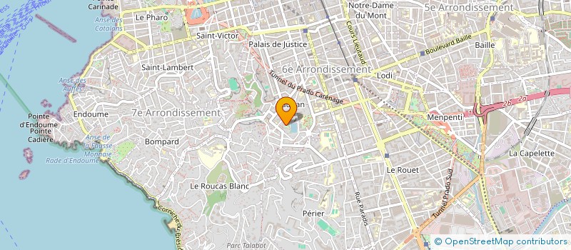 localisation de l'entreprise AZUR BRUT à MARSEILLE