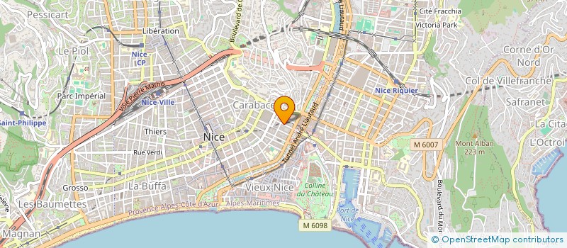 localisation de l'entreprise AZUR BUSINESS DEVELOPMENT  NICE