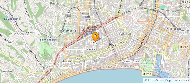 localisation de l'entreprise AZUR C35 à NICE