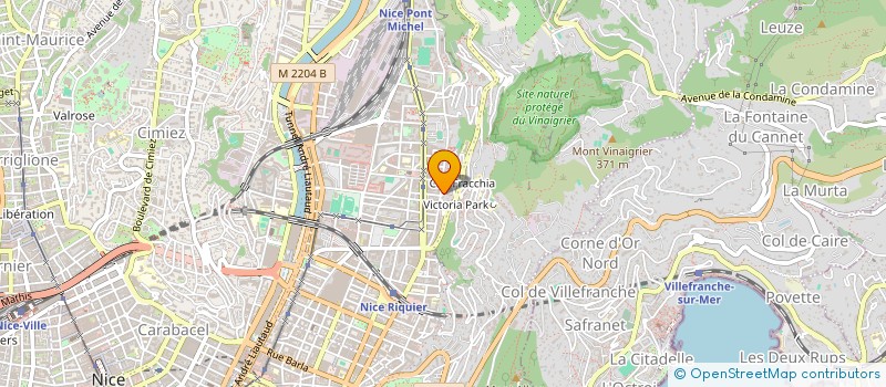 localisation de l'entreprise AZUR CASH MENAGER DISTRIBUTION à NICE