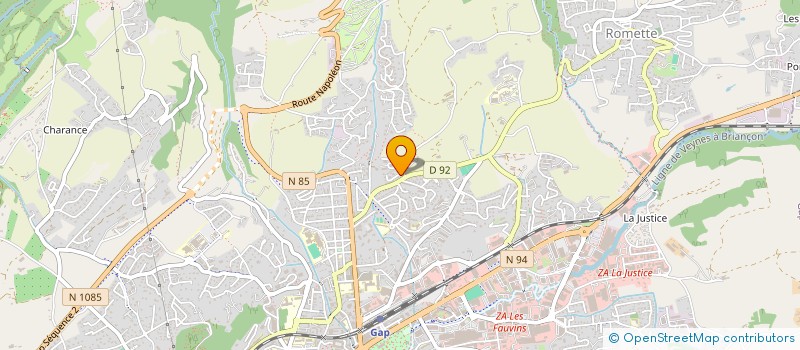 localisation de l'entreprise AZUR & CIMES CONCIERGERIE  GAP