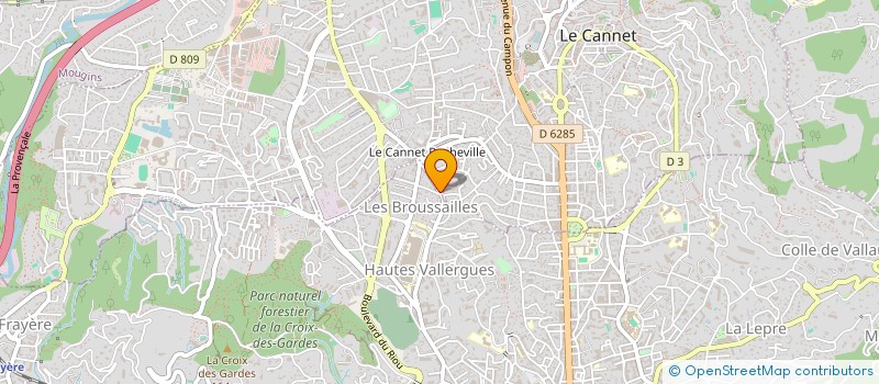 localisation de l'entreprise AZUR CLEAN RIVIERA à CANNES