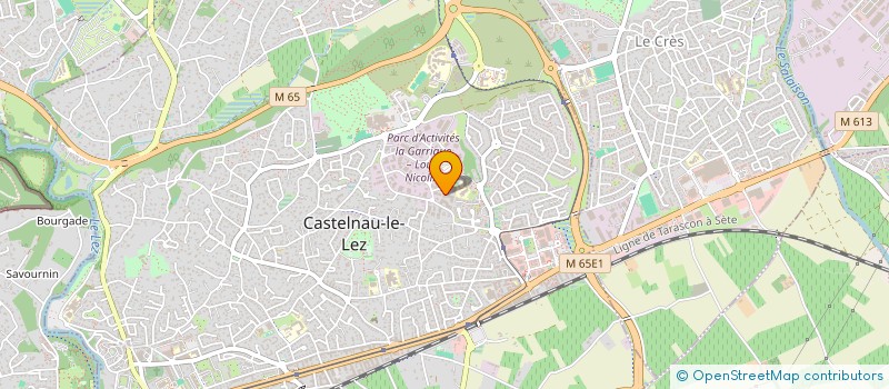 localisation de l'entreprise AZUR COCKTAIL à CASTELNAU-LE-LEZ