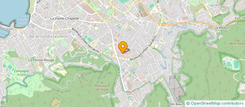 localisation de l'entreprise AZUR CONCEPTS à MARSEILLE