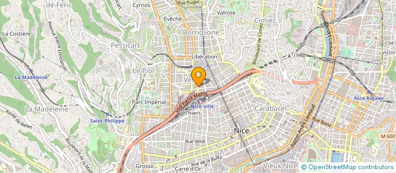 localisation de l'entreprise AZUR CONCIERGE SERVICES à NICE