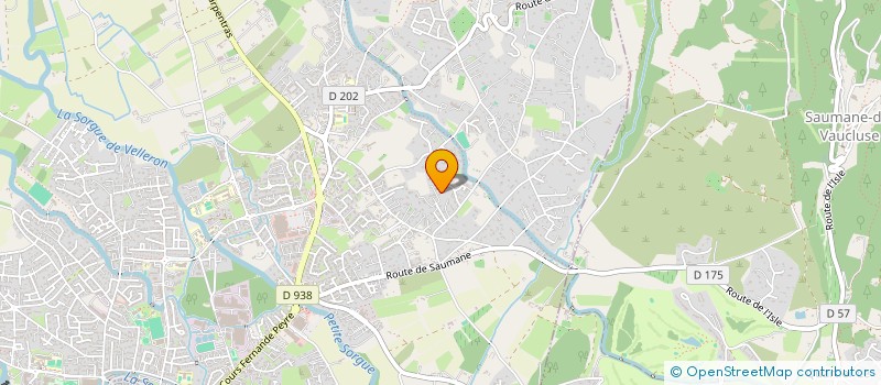 localisation de l'entreprise AZUR CONFORT CLIMATISATION  L'ISLE-SUR-LA-SORGUE