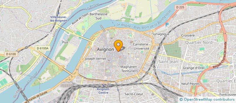 localisation de l'entreprise AZUR CONSEILS à AVIGNON