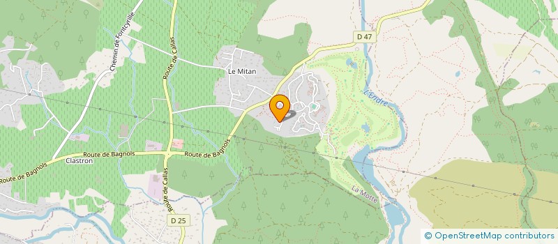 localisation de l'entreprise AZUR COQUELICOT  LA MOTTE