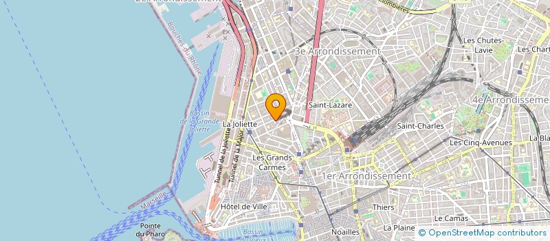 localisation de l'entreprise AZUR DARIBAT PROVENCE à MARSEILLE