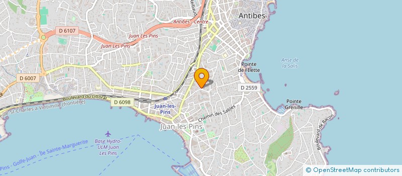 localisation de l'entreprise AZUR DELAUP NETTOYAGE à ANTIBES