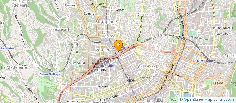 localisation de l'entreprise AZUR DELIVERY  NICE