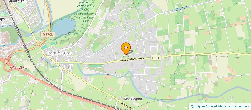 localisation de l'entreprise AZUR DEVELOPPEMENT IMMOBILIER à ARLES
