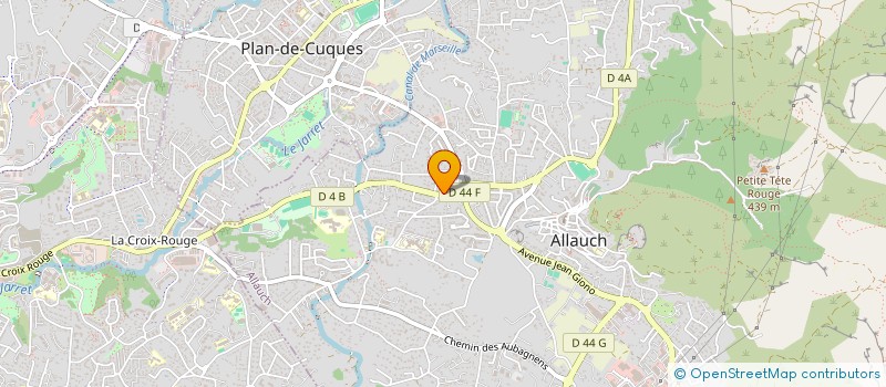 localisation de l'entreprise AZUR DIETETIQUE à ALLAUCH