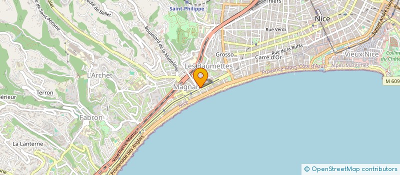 localisation de l'entreprise AZUR DISCOUNT TAMPONS  NICE