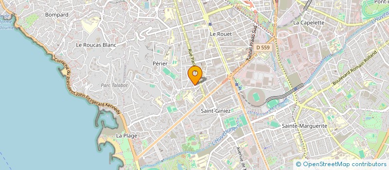 localisation de l'entreprise AZUR DISTRIB MEDICAL à MARSEILLE