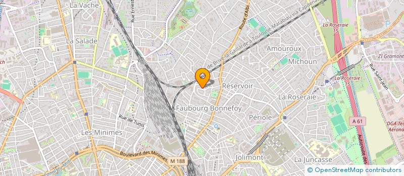 localisation de l'entreprise AZUR DISTRIBUTION à TOULOUSE