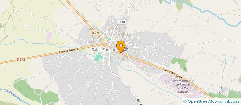 localisation de l'entreprise AZUR DISTRIBUTION INDUSTRIE à SAINT-CANNAT