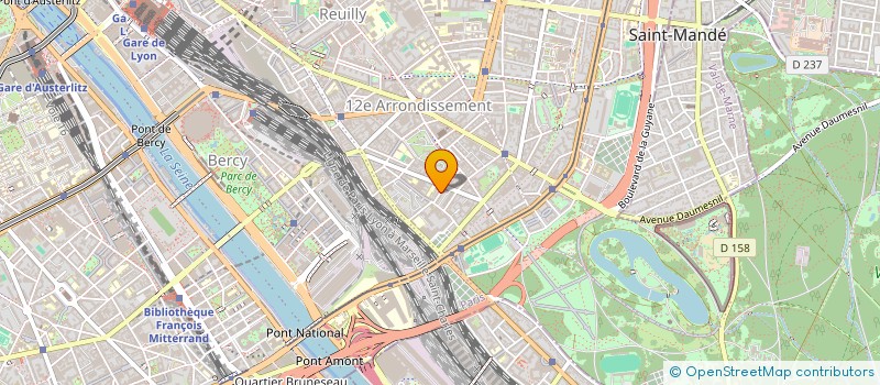 localisation de l'entreprise AZUR ECOGROUP à PARIS