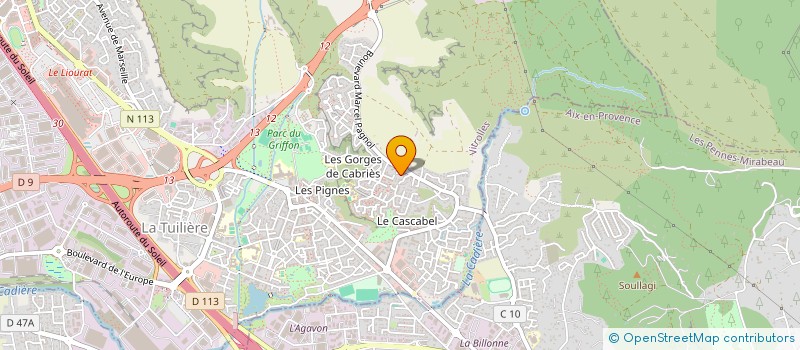localisation de l'entreprise AZUR ESSUYAGES  VITROLLES