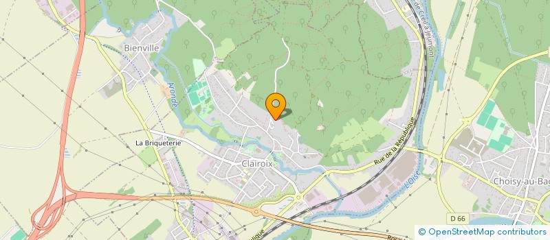 localisation de l'entreprise AZUR ET MER  CLAIROIX