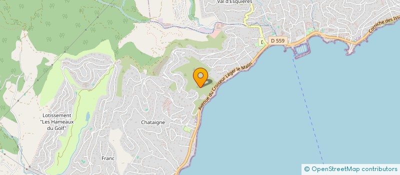 localisation de l'entreprise AZUR EXPERTISES à SAINTE MAXIME