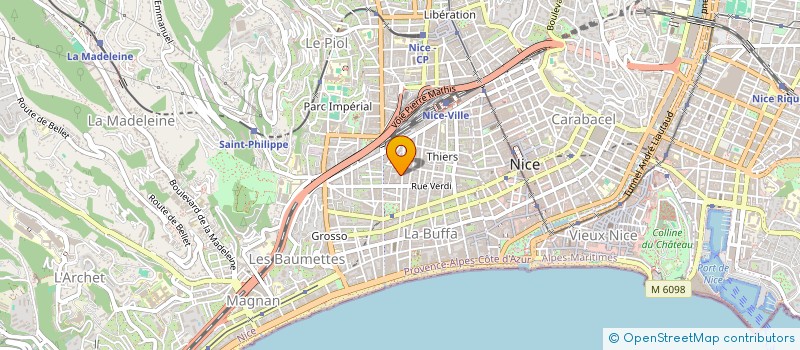 localisation de l'entreprise AZUR EXPERTS ASSOCIES  NICE