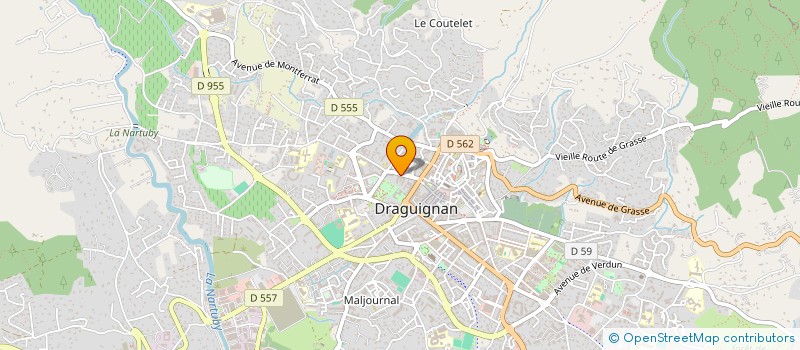 localisation de l'entreprise AZUR EXPERTS SERVICES à DRAGUIGNAN