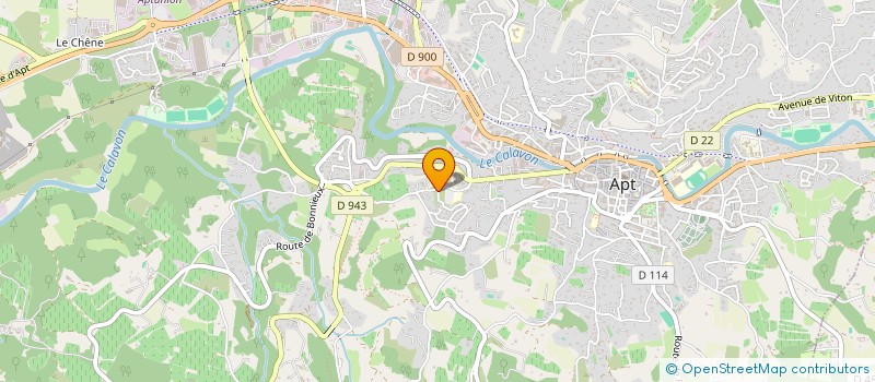 localisation de l'entreprise AZUR FACADE  APT