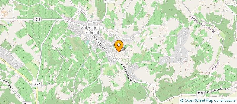 localisation de l'entreprise AZUR FACADES  MALEMORT-DU-COMTAT