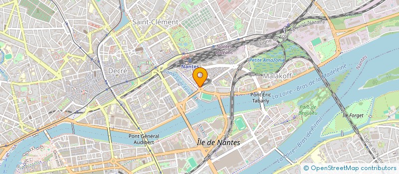 localisation de l'entreprise AZUR FORMATION ETP à NANTES